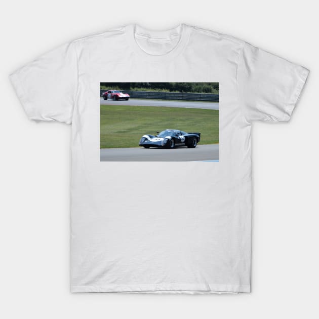 Chevron B16 Sports Motor Car T-Shirt by AndyEvansPhotos